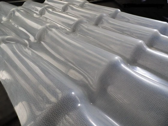 telha colonial de pvc transparente