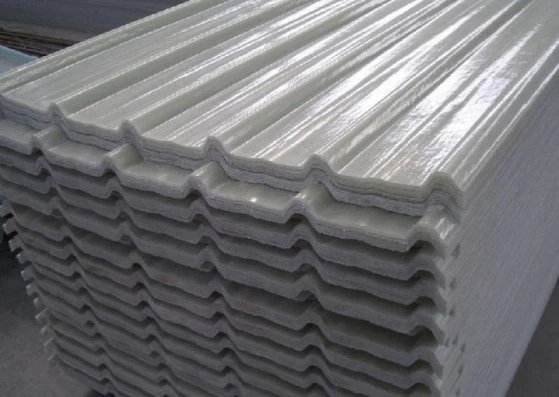 telha fibra de vidro trapezoidal